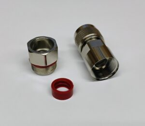 New FSJ4-50B Andrew 1/2" Superflex UHF Male (PL-259). Replaces Andrew 44ASP